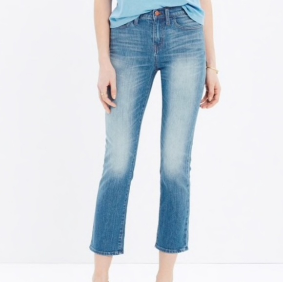 Madewell Kick Out Crop Jean
